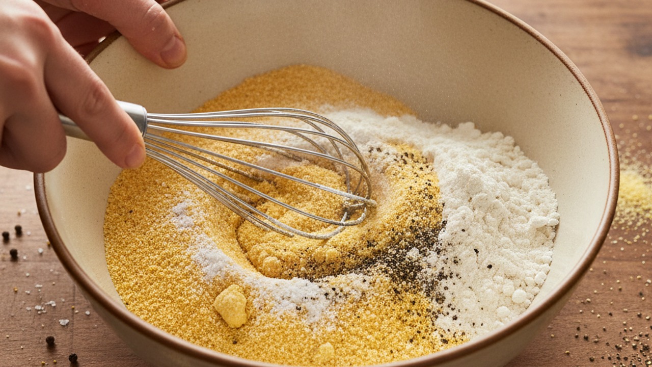 Whisk dry ingredients