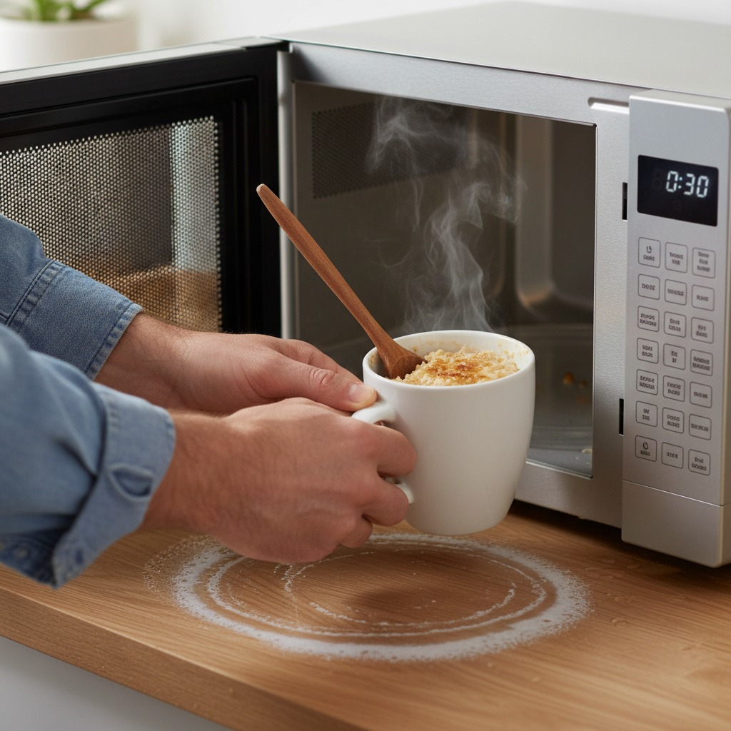 Microwave in bursts