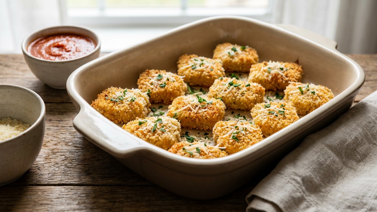 Baked Panko Chicken Nuggets