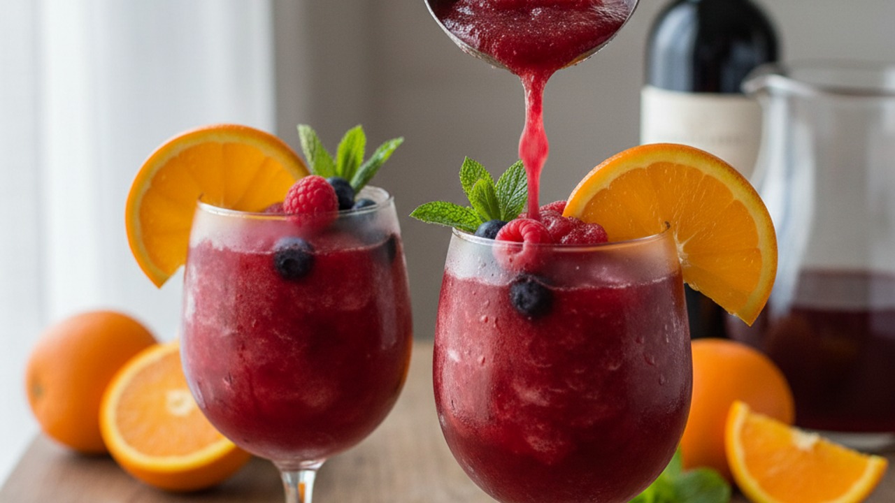 Serve and garnish