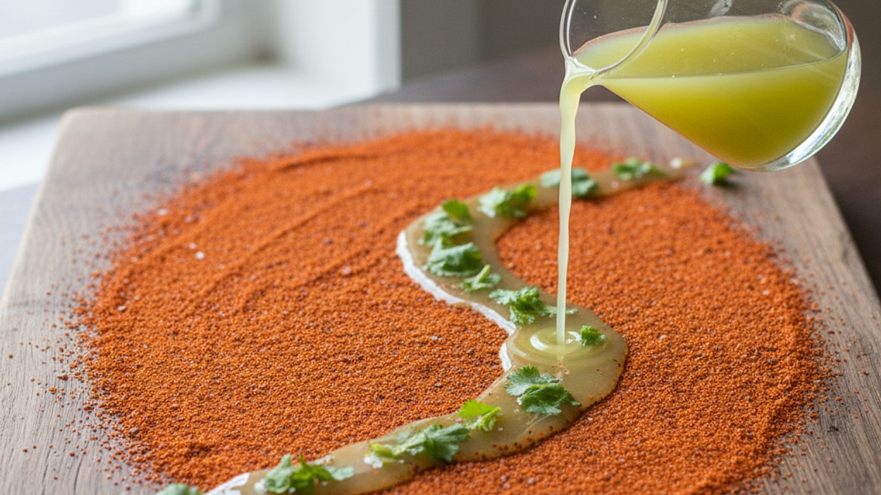 Season and garnish
