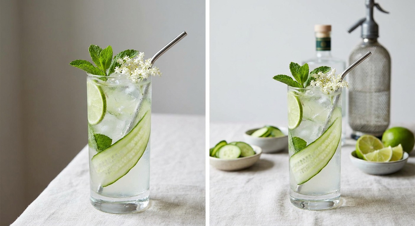 Cucumber Gin Fizz