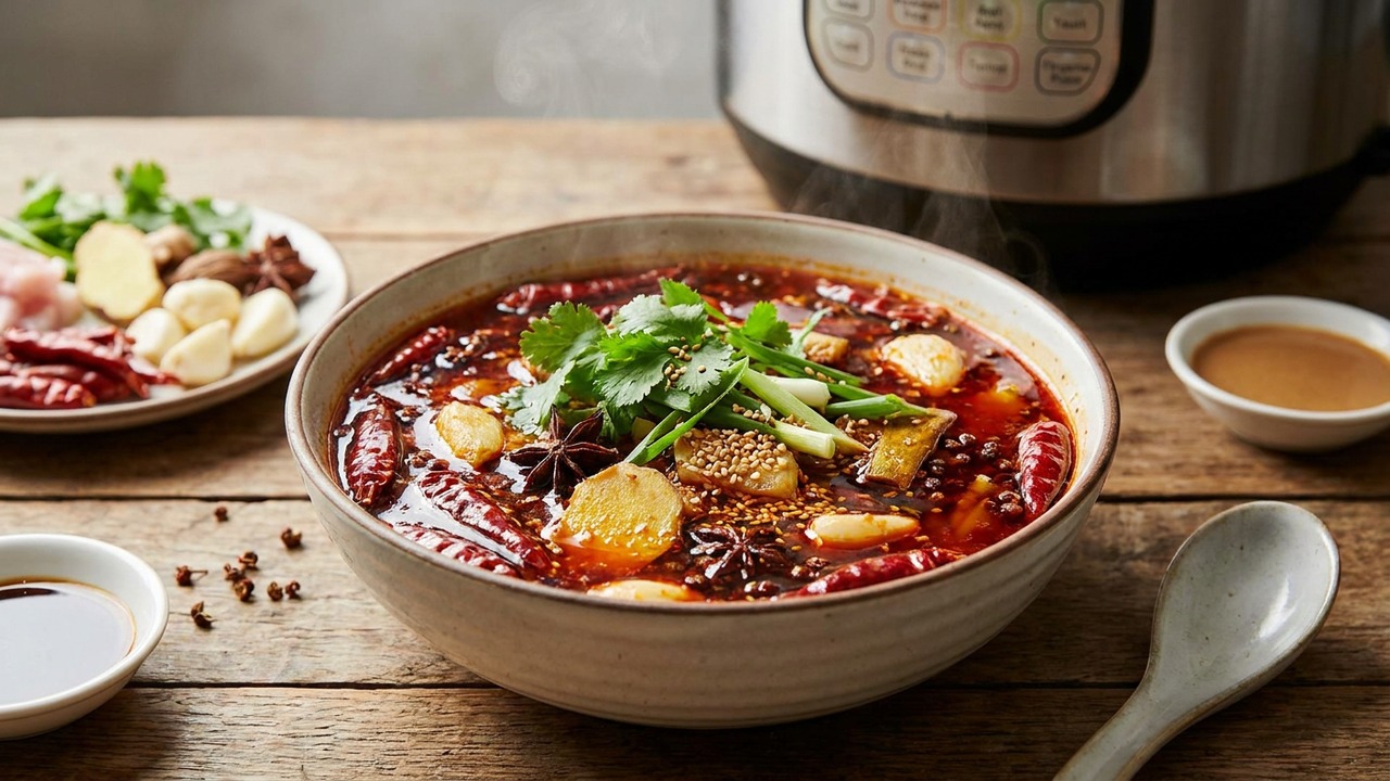 Instant Pot Sichuan Hot Pot Broth