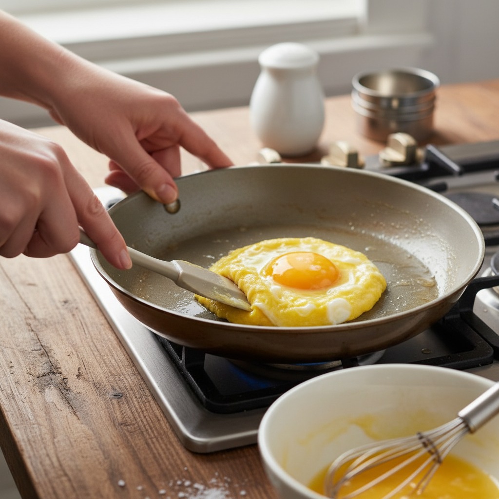 Make the egg patties