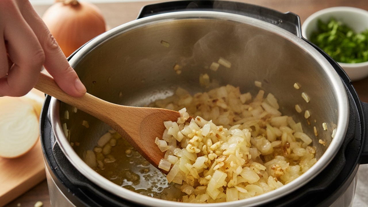 Sauté aromatics