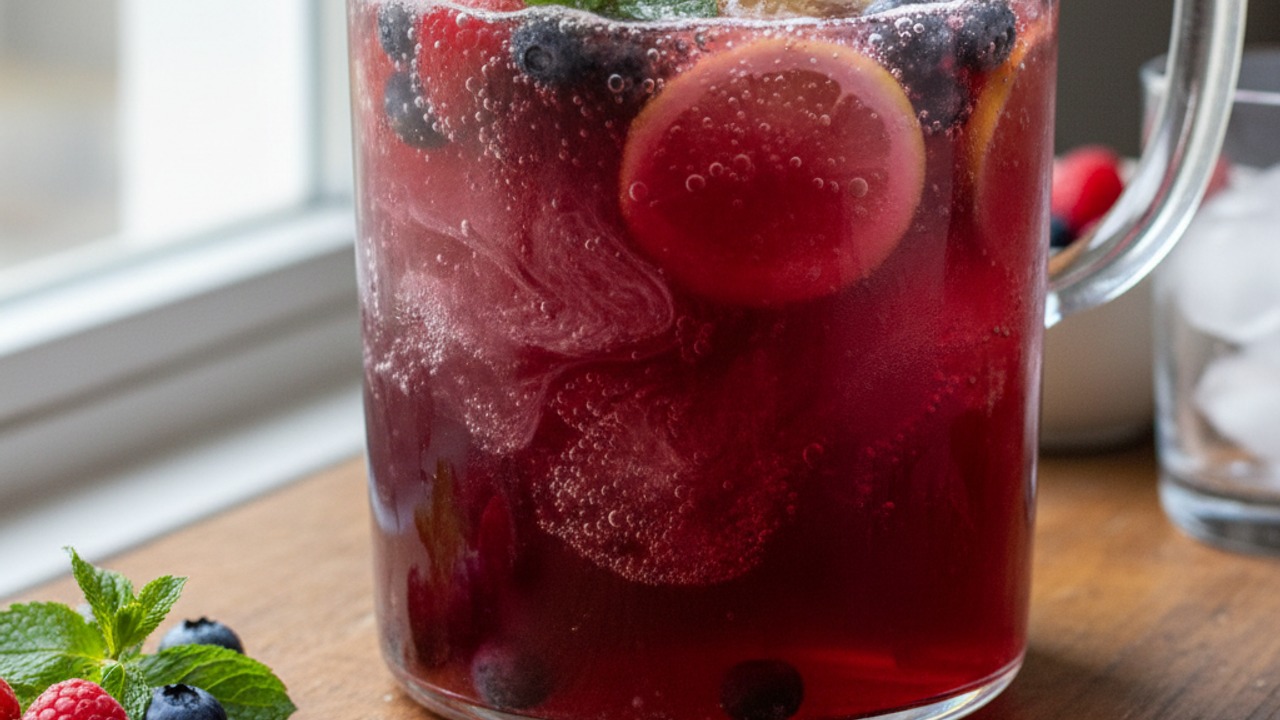 Assemble the sparkling punch
