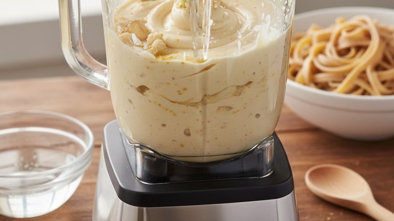 Blend to a silky cauliflower cream