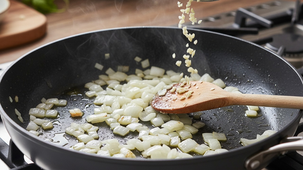 Sauté aromatics