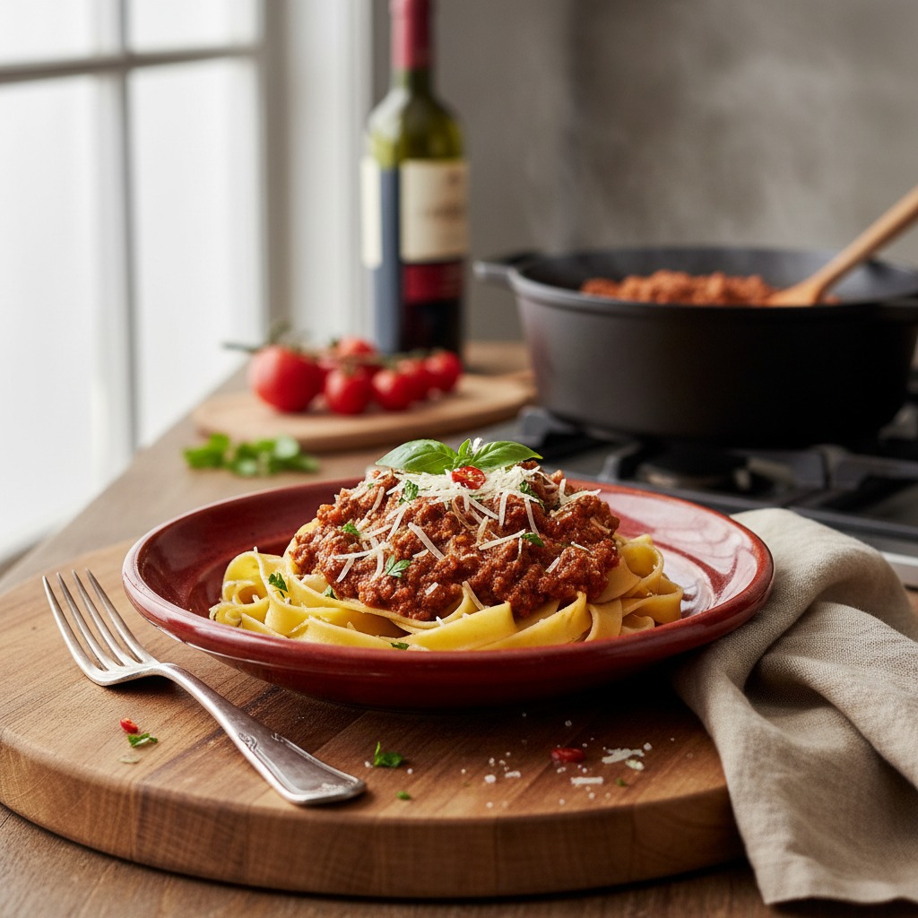 Classic Bolognese Sauce (Slow-Simmered Meat Ragu)