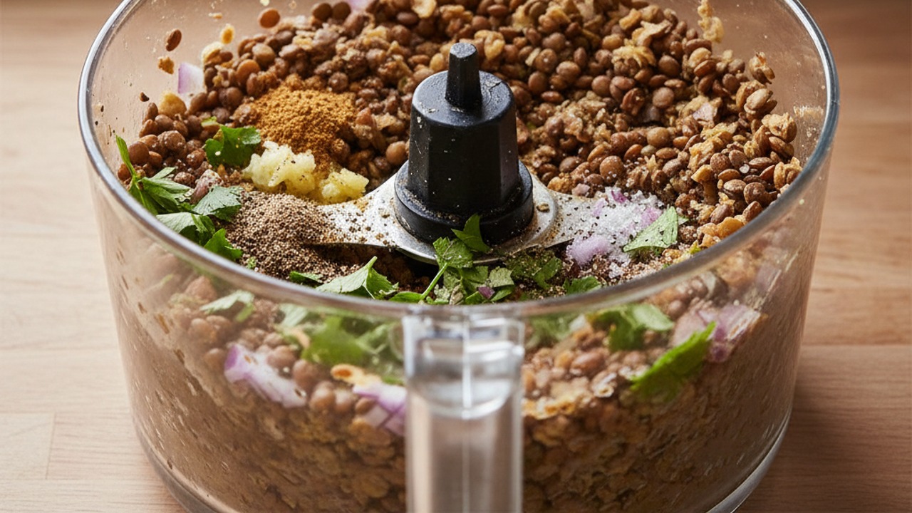Pulse lentils with aromatics
