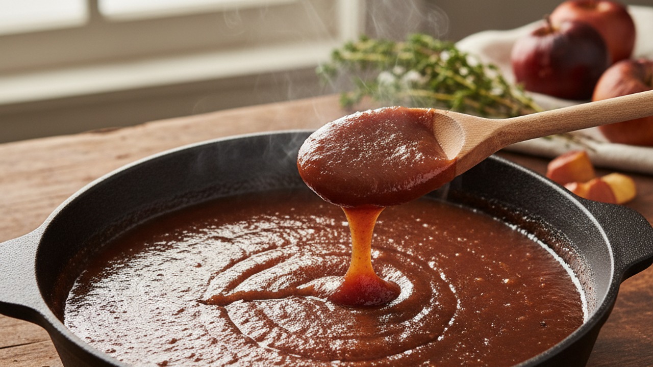 Reduce to apple butter