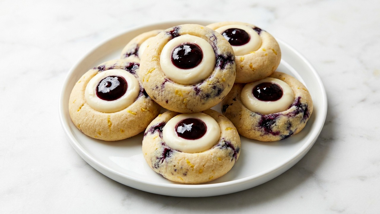Blueberry Cheesecake Cookies