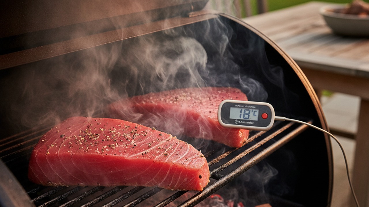 Smoke the tuna