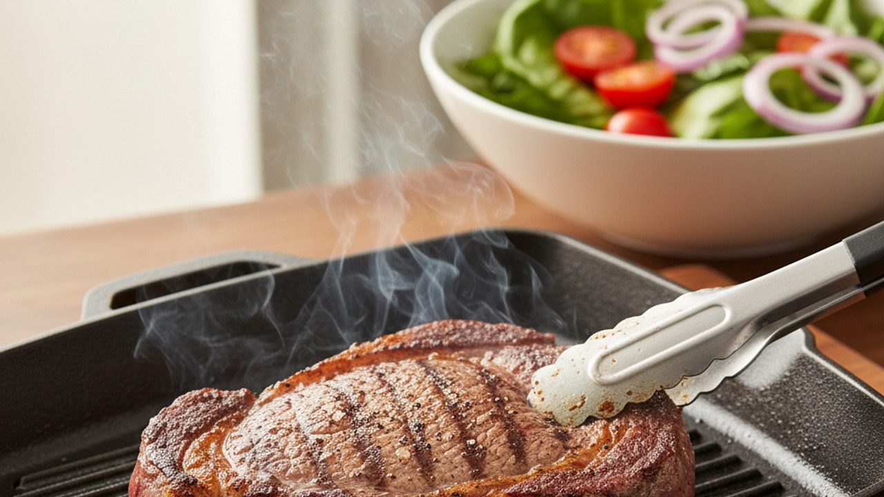 Grill the sirloin