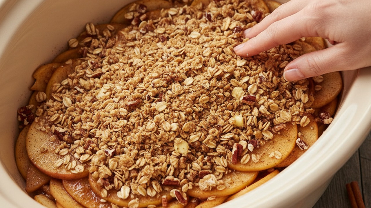 Assemble in the slow cooker
