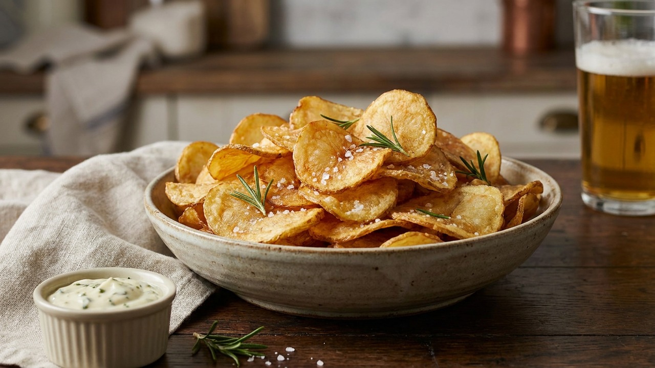 Double-Fried Potato Chips