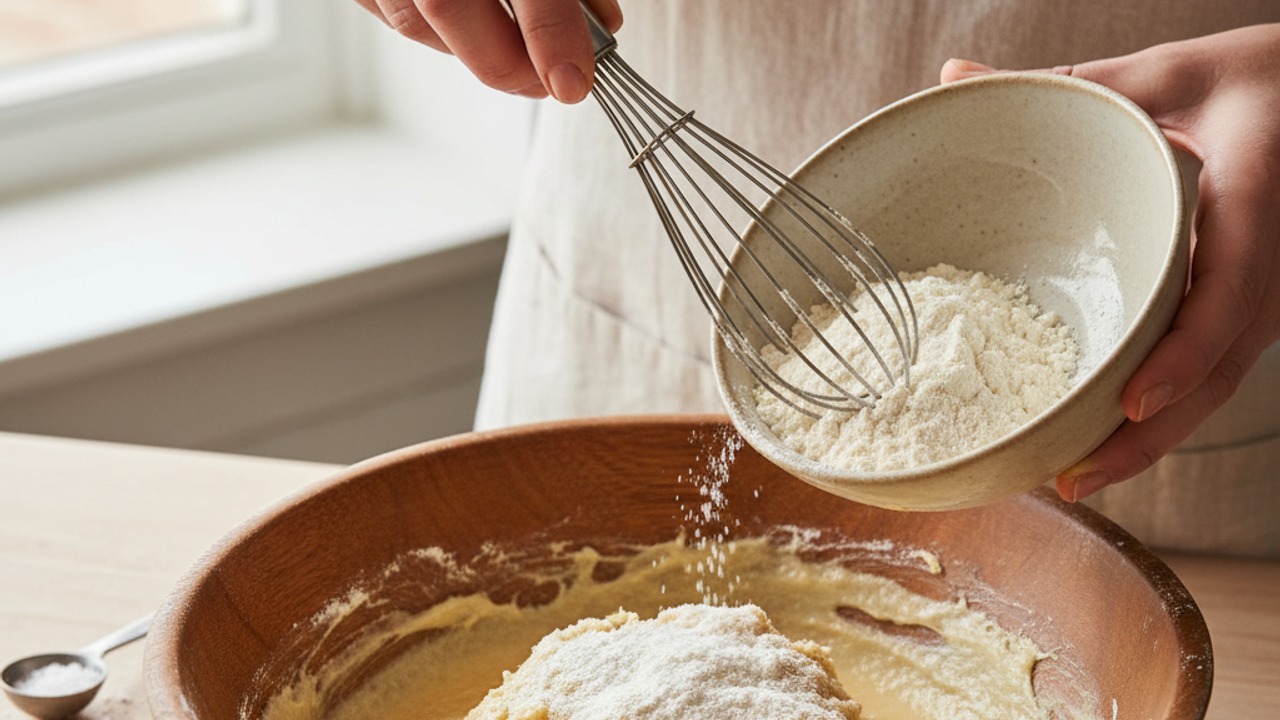 Add dry ingredients