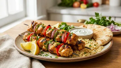 Air Fryer Chicken Kabobs