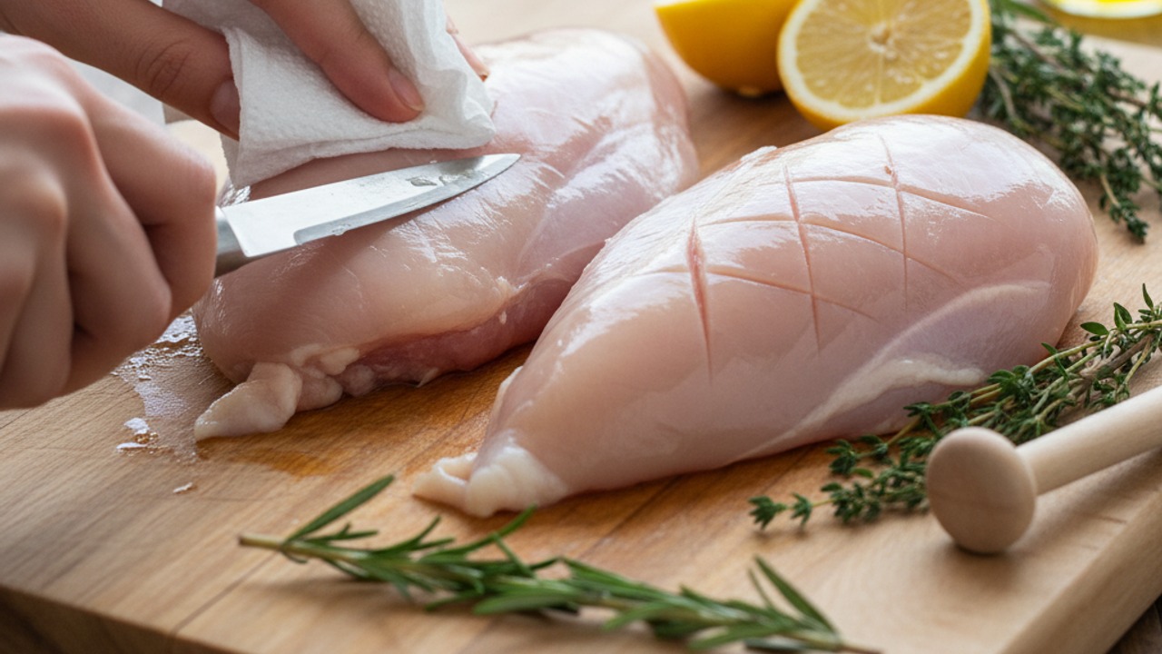 Prep the chicken