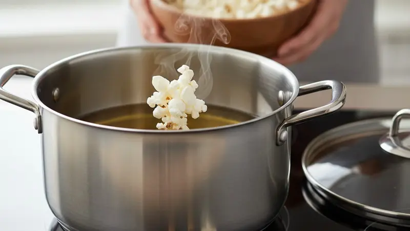 Pop the kernels