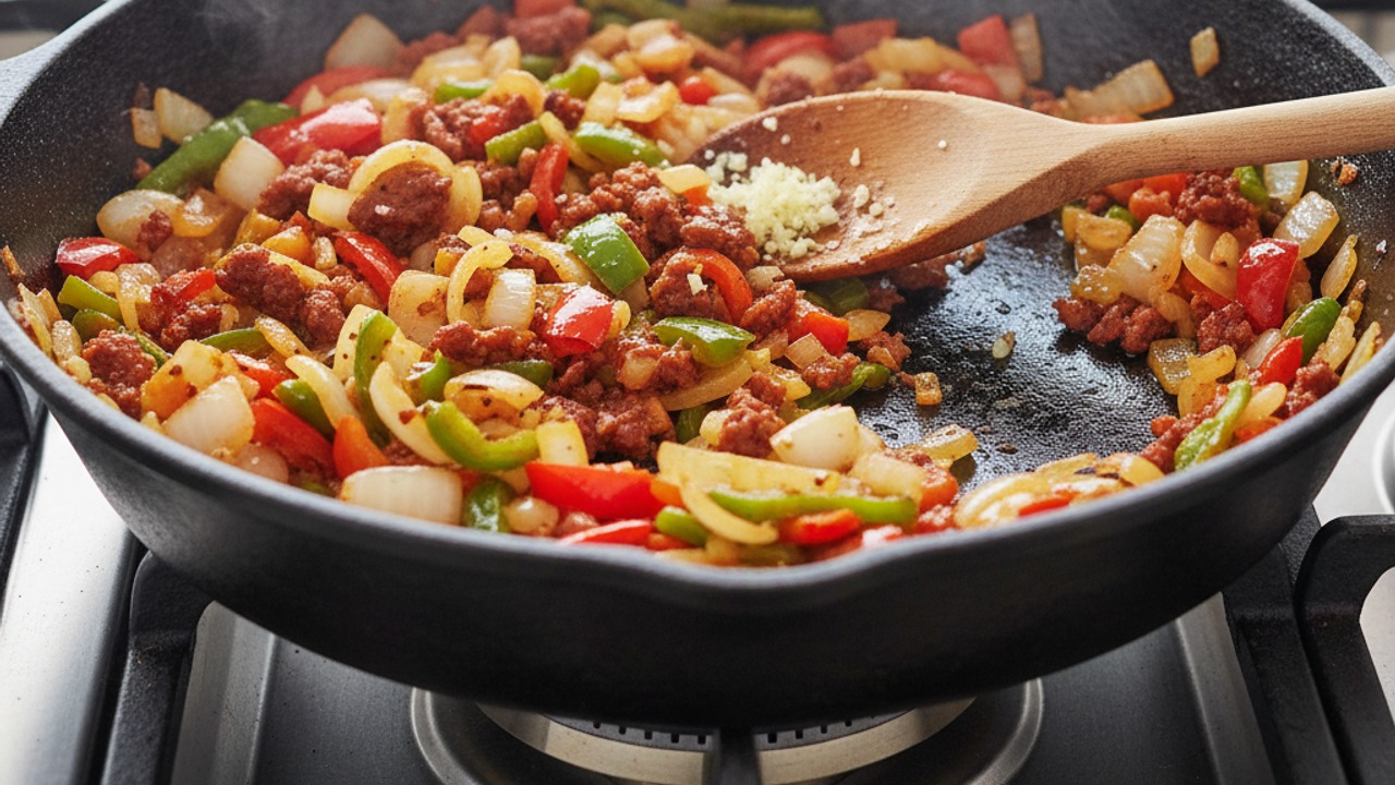 Sauté aromatics