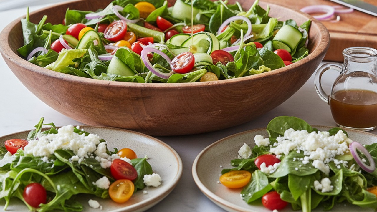 Assemble the salad