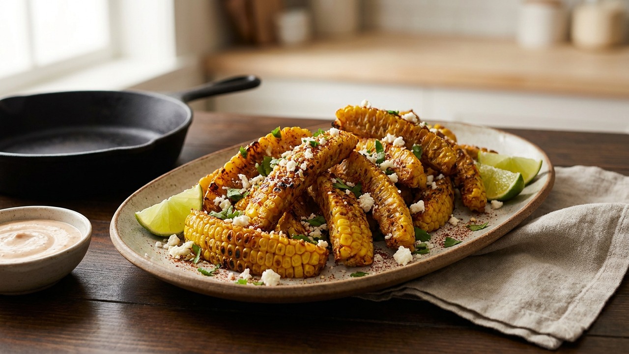 Corn Ribs 4-Way Air Fryer Grill Oven