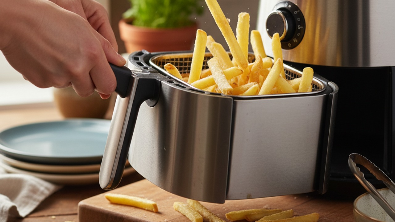 Air fry — first stage