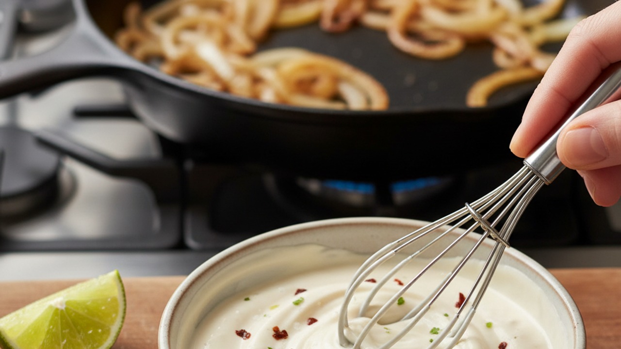 Make the chipotle crema