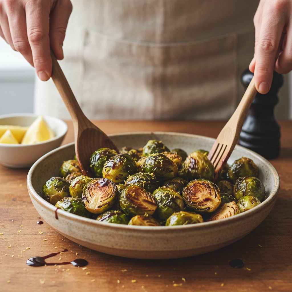 Toss with glaze and finish