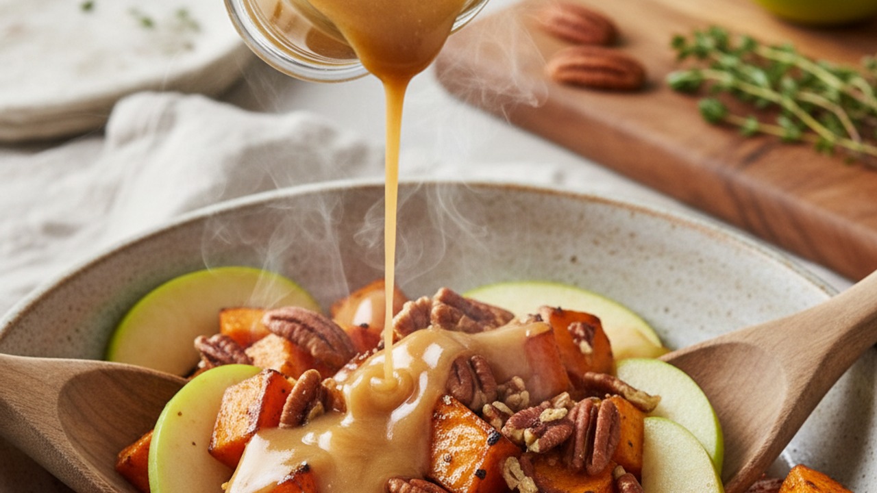 Toss salad and let flavors meld