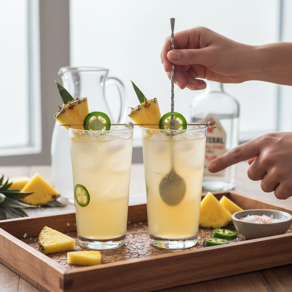 Garnish and serve