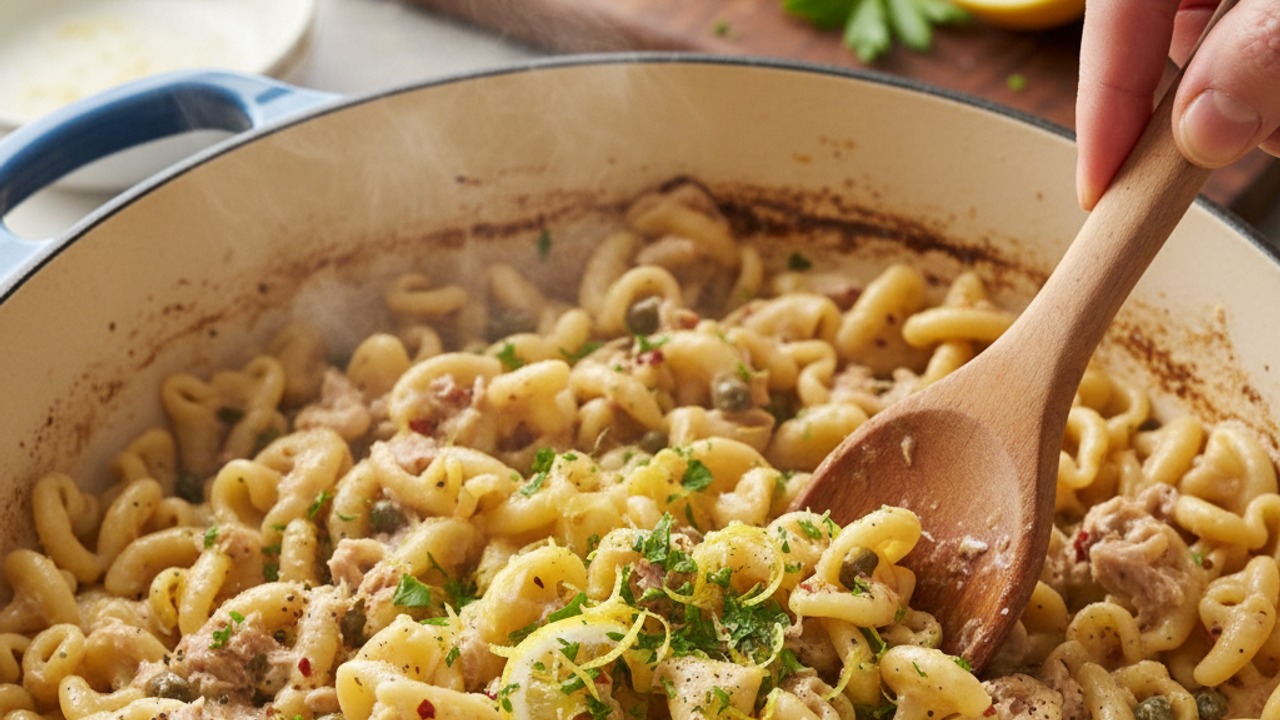 Brighten with lemon and herbs