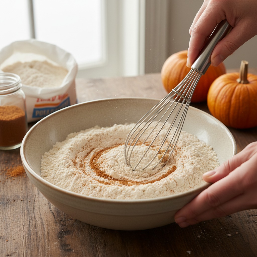 Whisk dry ingredients