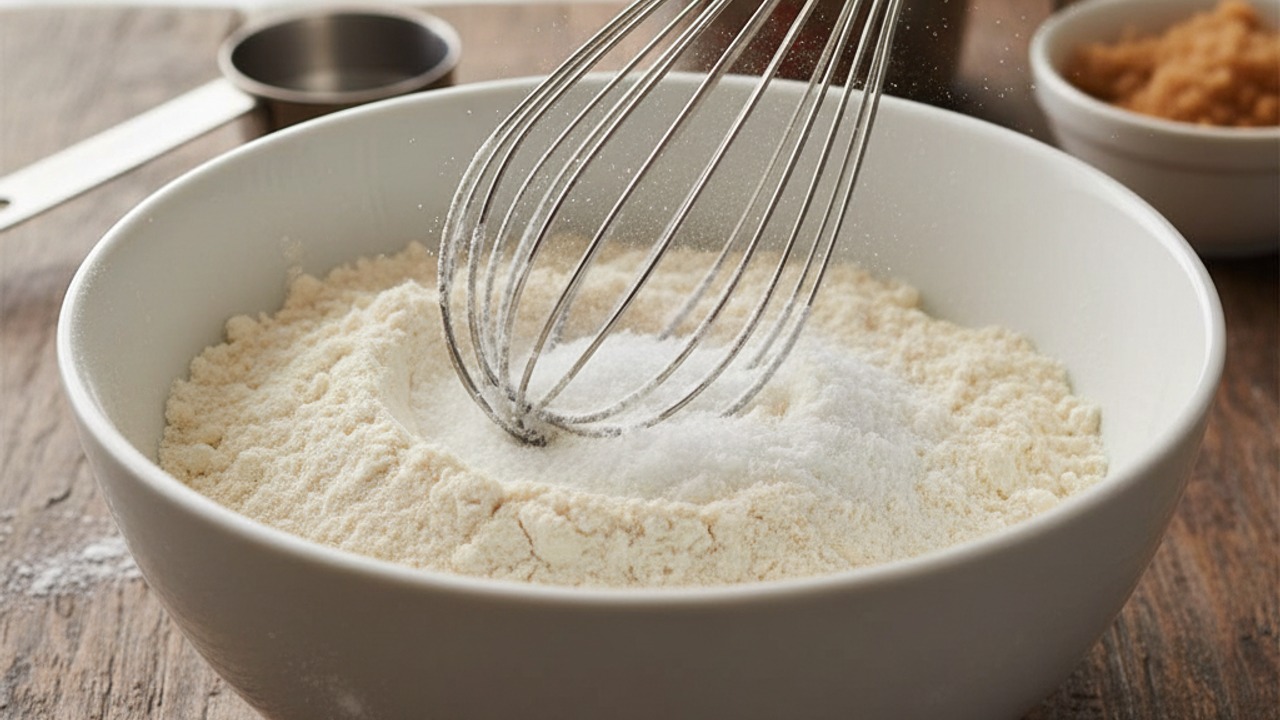 Whisk dry ingredients