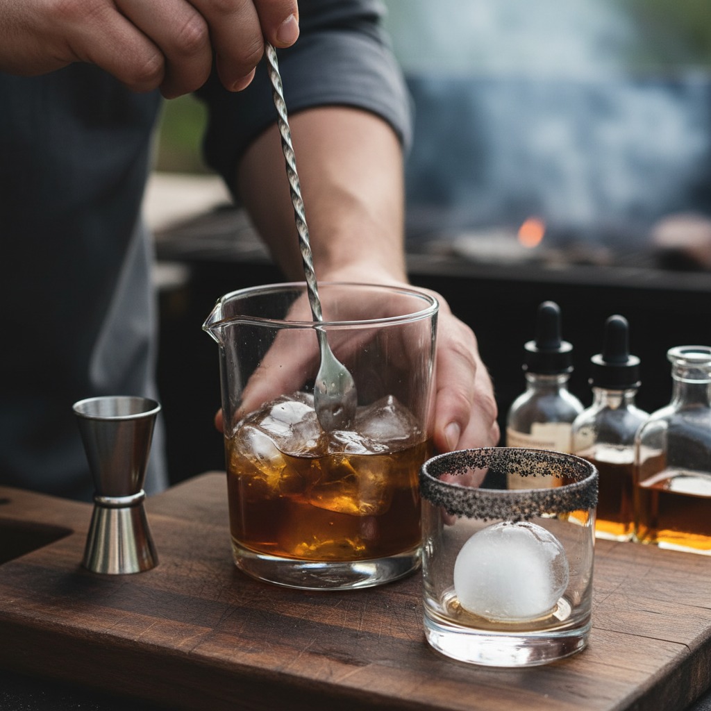 Mix the Old Fashioned