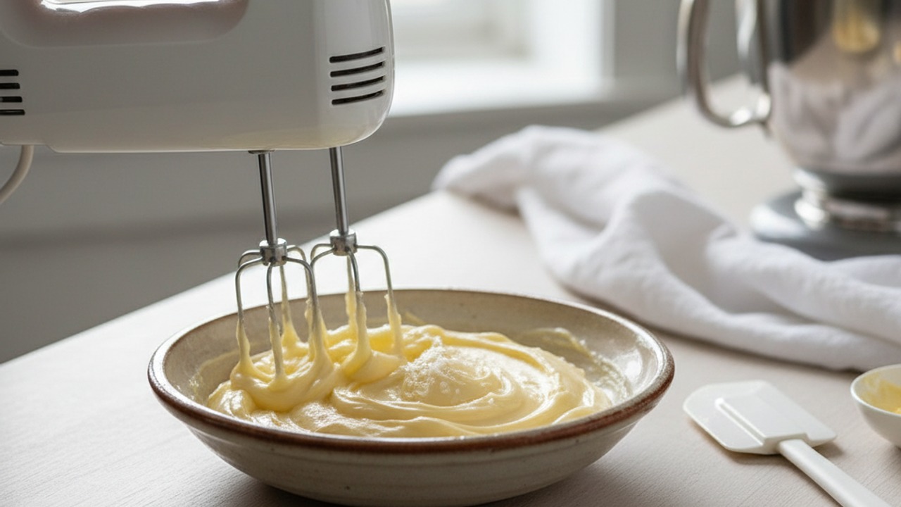 Whip the butter