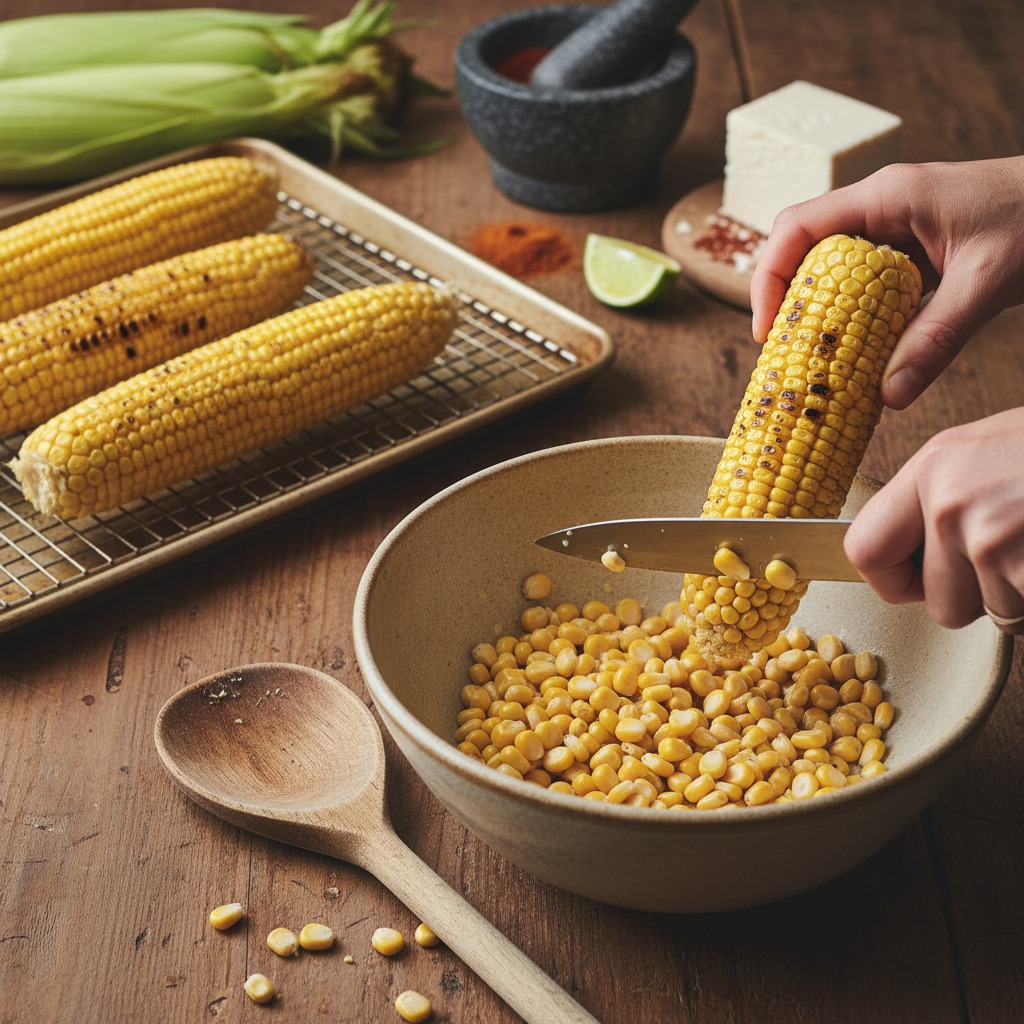 Cool and cut kernels