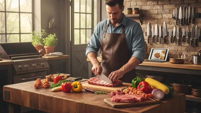 Essential Knife Skills for Grillmasters