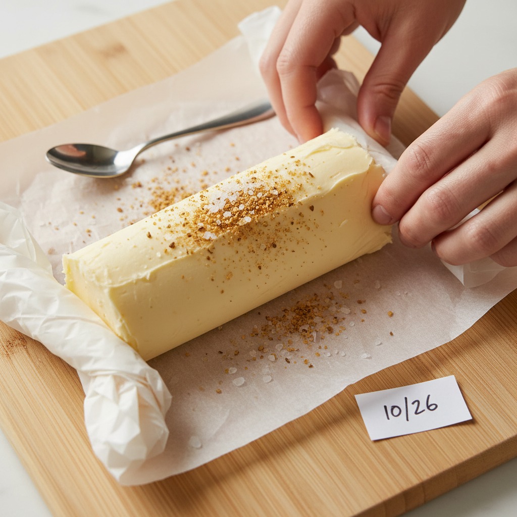 Form into a log