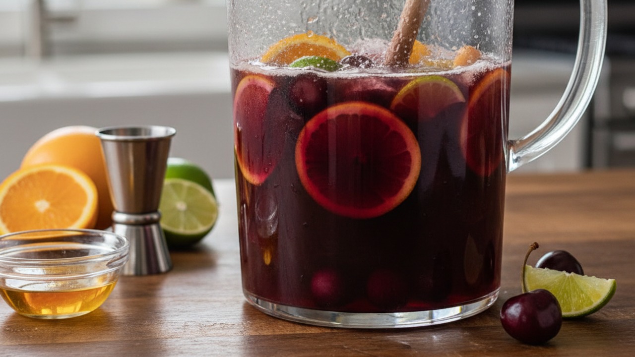 Make the sangria base