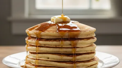 Brown Sugar Syrup Pancake
