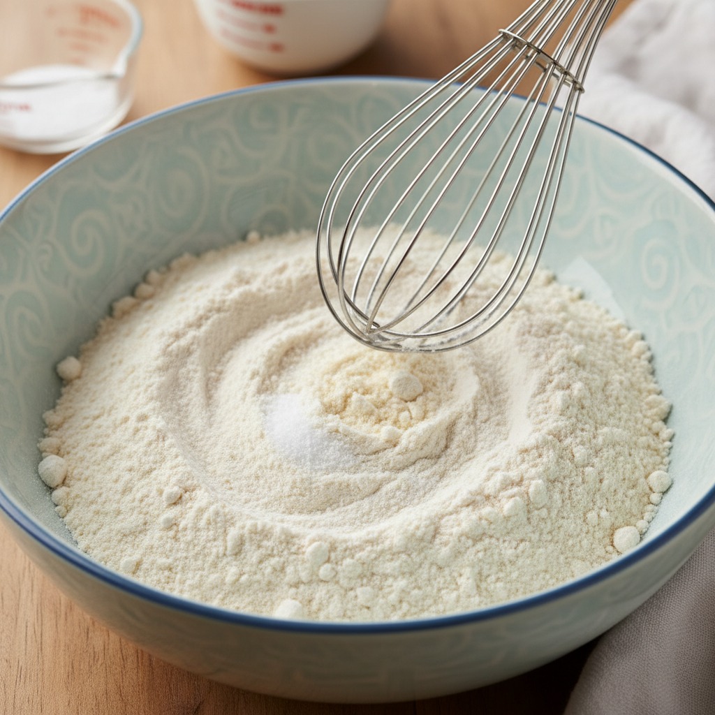 Combine dry ingredients