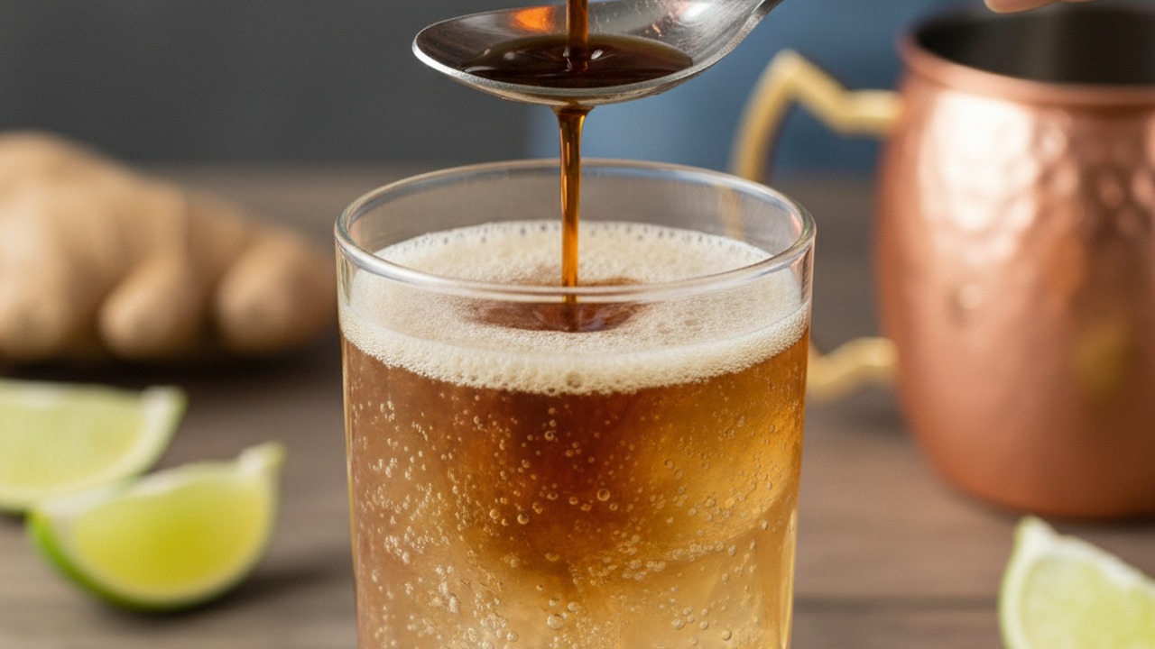 Float the dark rum