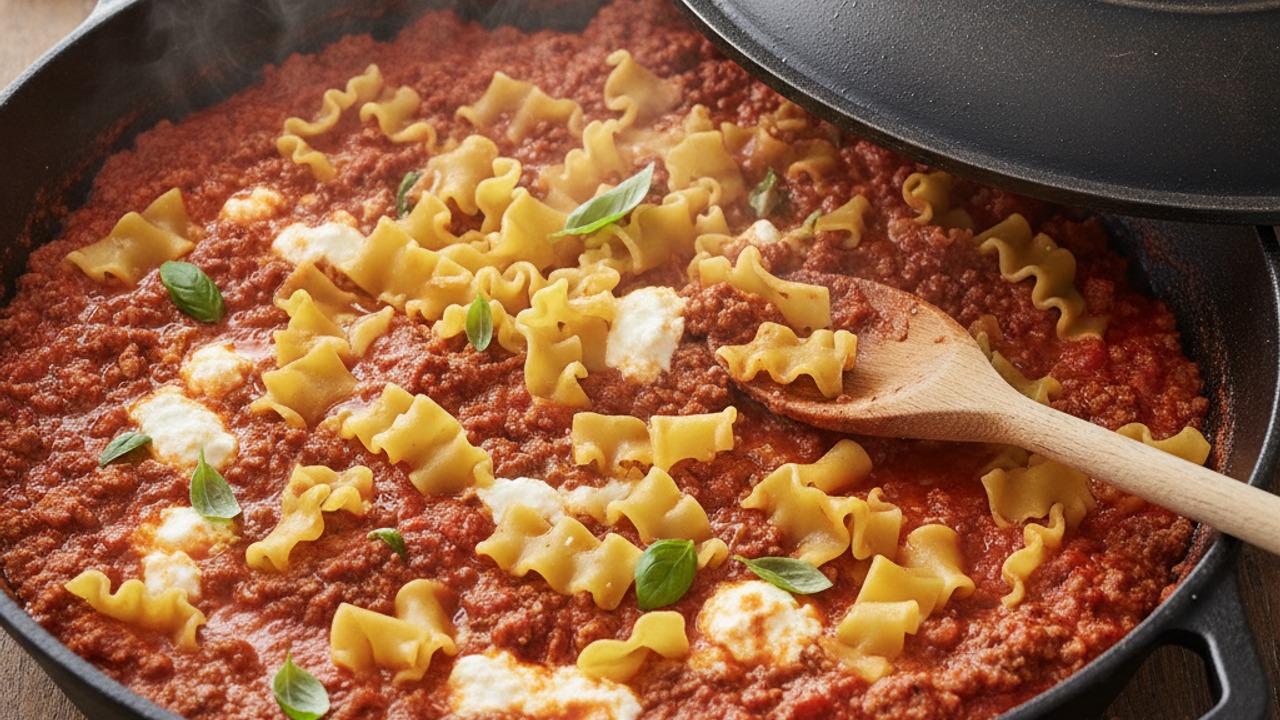 Add noodles and simmer until tender