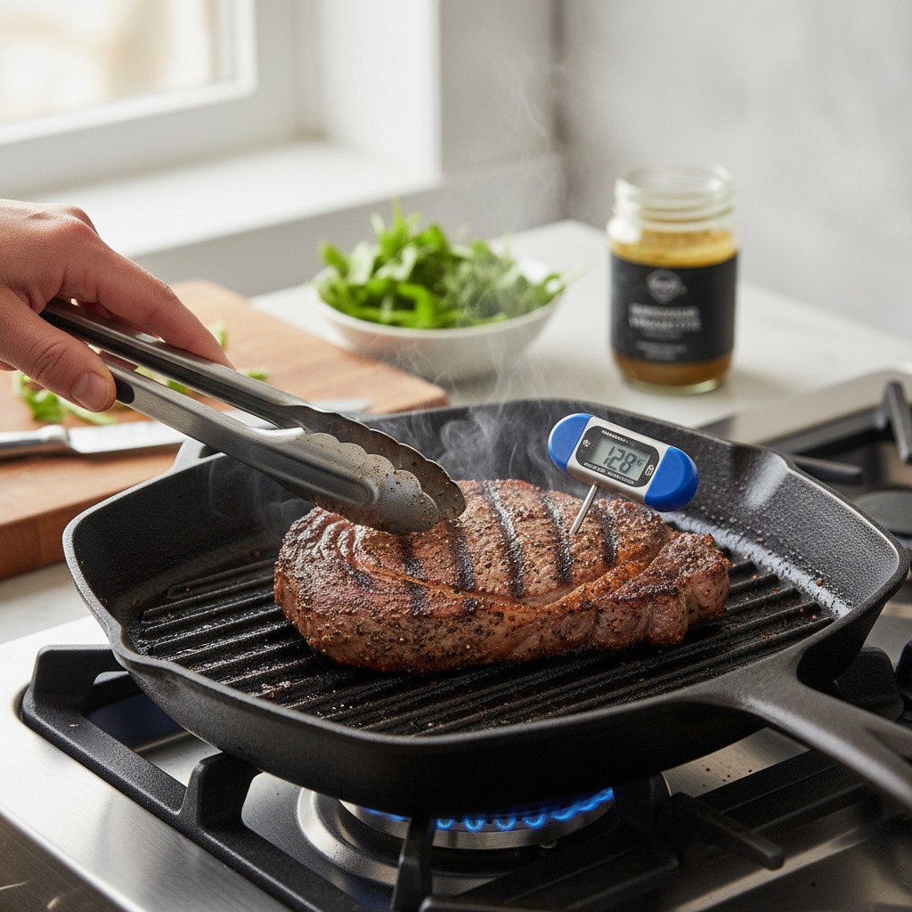 Grill the steak
