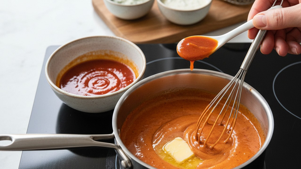 Make the Buffalo sauce