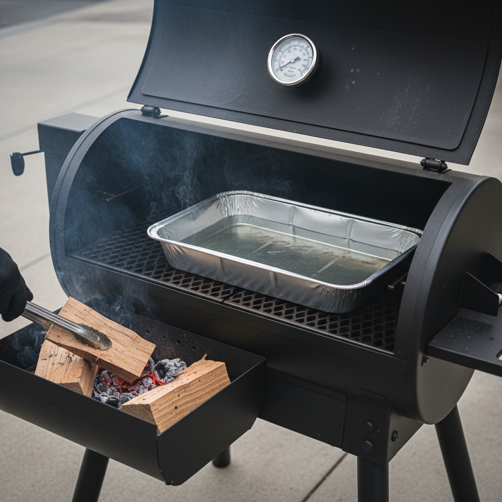 Prepare the smoker