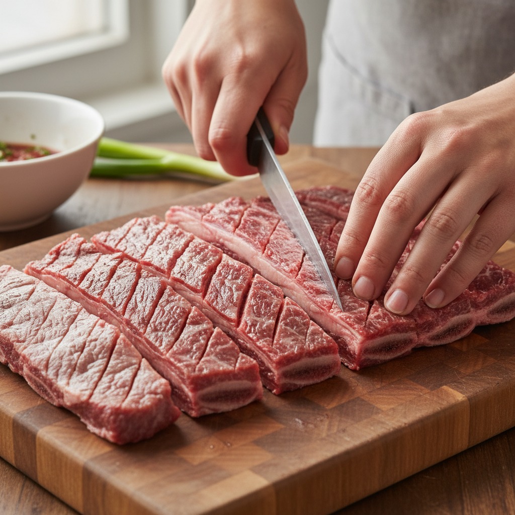 Prepare the short ribs
