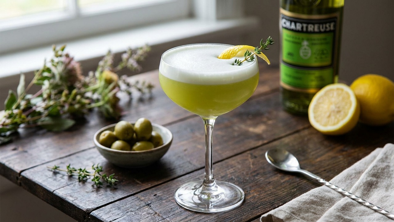 Chartreuse Sour